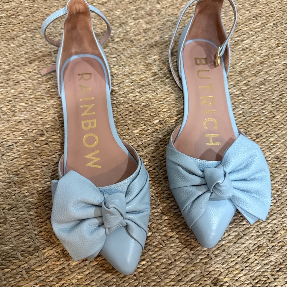 Butrich Light Blue Women's Heels